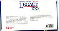 Image 2 for 2023 Legacy 100 Centenary of Service 1923 - 2023 Prestige Stamp Magnetic Badge Postal  Cover