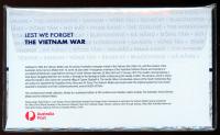 Image 2 for 2023 Lest We Forget The Vietnam War - Mini Replica Medal Prestige Cover - Impressions Release 209-300
