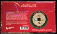 Image 2 for 2023 Lunar New Year - Year of the Rabbit 2023 Postal Medallion Cover (Numbered)