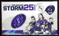 Image 1 for 2023 Melbourne Storm NRL 25 Years 1998 - 2023 Medallion Cover