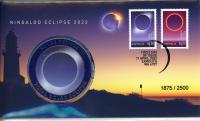 Image 1 for 2023 Ningaloo Eclipse 2023 Postal Medallion Cover