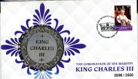 Image 1 for 2023 The Coronation of His Majesty King Charles III Postal Medallion Cover 