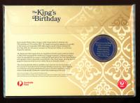 Image 2 for 2023 The King's Birthday LIMITED Edition Medallion Postal Cover - Impressions Release 066-150