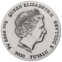 Image 3 for 2023 Coloured 1oz Silver Proof Coin - Aurora Borealis  (Perth Mint)