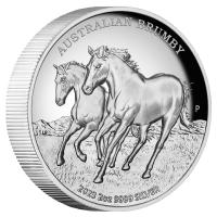 Image 2 for  2023 Australian Brumby 2oz Silver Proof High Relief Coin