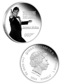 Image 1 for 2023 James Bond Legacy Series - 3rd Issue 1oz Silver Proof Coloured Coin