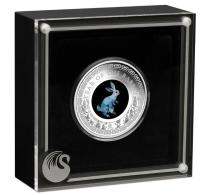 Image 5 for 2023 $1 Australian Opal Lunar Series - Year of the Rabbit 1oz Silver Proof Coin