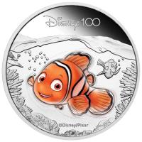 Image 3 for 2023 Half oz Silver Proof Coloured Coin - Disney 100th Anniversary - Nemo 