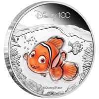 Image 2 for 2023 Half oz Silver Proof Coloured Coin - Disney 100th Anniversary - Nemo 