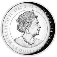 Image 4 for 2023 Australian 5oz Silver Swan $8 High Relief Proof Coin