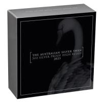 Image 3 for 2023 Australian 5oz Silver Swan $8 High Relief Proof Coin