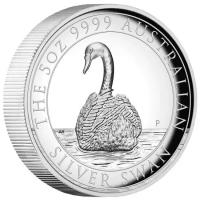 Image 1 for 2023 Australian 5oz Silver Swan $8 High Relief Proof Coin