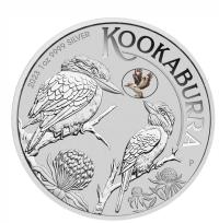 Image 3 for 2023 $1 Aust Kookaburra 1oz Silver Coin with Kookaburra Privy Mark - Sydney Money Expo ANDA 
