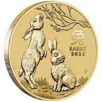Image 2 for 2023 Issue 1 - Lunar New Year of the Rabbit Stamp & Coin  PNC - Perth Mint