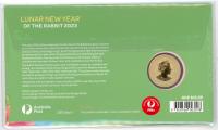 Image 4 for 2023 Issue 1 - Lunar New Year of the Rabbit Stamp & Coin  PNC - Perth Mint