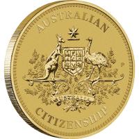 Image 2 for 2023 $1 Austraian Citizenship AlBr Coin in Card - Perth Mint