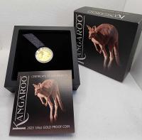 Image 1 for 2023 One Quarter Ounce Gold Proof Kangaroo
