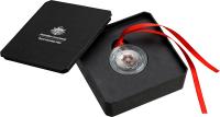 Image 3 for 2022 50c  Christmas Decoration Fine Silver Coloured Proof Coin