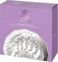 Image 1 for 2023 50 Cent Elizabeth Regina - HM Queen Elizabeth II Commemoration Fine Silver Proof Coin - STRICT LIMITS APPLY