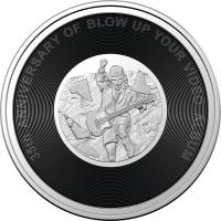 Image 7 for 2022-2023 20 cent Coloured ACDC 45th Anniversary 6 UNC Coin Commemorative Collection Set (Vol. 2)