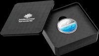 Image 3 for 2023 $5 Australian Antarctic Territory Humpback Whale 1oz Coloured Silver Proof Coin
