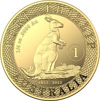 Image 3 for 2023 $25 170th Anniversary Port Phillip Patterns 4 Coin Quarter Oz Gold Proof Set