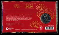 Image 2 for 2024 Issue 3 Happy Chinese New Year 2024 Year of the Dragon PNC with RAM  Tetradecagon Dragon 50 cents