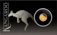 Image 3 for 2024 $2 Mini Roo 0.5g Gold Proof Coin in Card with King Charles Effigy (Perth Mint)