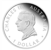Image 5 for 2024 $1 Happy Birthday 1oz Silver Proof Coloured Coin - Perth Mint