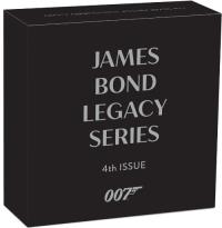 Image 3 for 2024 $1 James Bond Legacy Series - 4th Issue 1oz Silver Tuvalu Proof Coloured Coin 