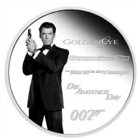 Image 2 for 2024 $1 James Bond Legacy Series - 4th Issue 1oz Silver Tuvalu Proof Coloured Coin 
