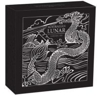 Image 5 for 2024 $1 Australian Lunar Series III Year of the Dragon 1oz Silver Proof Coin - Perth Mint
