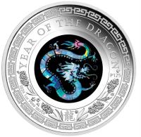Image 3 for 2024 $1 Australian Opal Lunar Series - Year of the Dragon 1oz Silver Proof Coin - Perth Mint