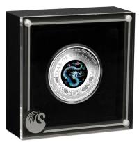 Image 4 for 2024 $1 Australian Opal Lunar Series - Year of the Dragon 1oz Silver Proof Coin - Perth Mint