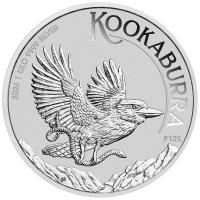 Image 2 for 2024 $30 Australian Kookaburra One Kilo Silver Bullion Coin in Capsule - Perth Mint