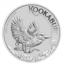 Image 1 for 2024 $1 Australian Kookaburra 1oz Silver Bullion Coin in Capsule - Perth Mint
