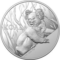 Image 2 for 2024 $5 Koala 1oz Silver High Relief Proof coin   STRICT LIMITS APPLY