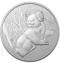 Image 1 for 2024 $1 Koala Series - 1oz Fine Silver Investment Coin in Capsule  (RAM)