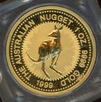 Image 1 for 1999 One oz Gold Kangaroo in Capsule
