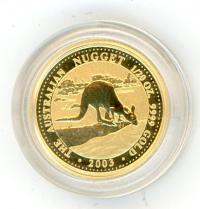 Image 1 for 2003 One Twentieth oz Australian Kangaroo