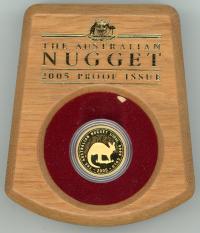 Image 1 for 2005 One Tenth oz Australian Nugget Proof Coin