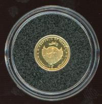 Image 2 for 2006 Palau 0.5 Gram .999 Gold One Dollar - John F Kennedy