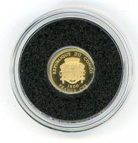 Image 1 for 2007 Republic of Congo 0.5 Gram .999 Gold 1500 Francs - Napoleon Bonaparte