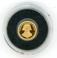Image 2 for 2007 Republic of Congo 0.5 Gram .999 Gold 1500 Francs - Napoleon Bonaparte
