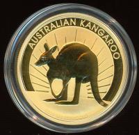 Image 1 for 2011 One oz Gold Kangaroo in Capsule