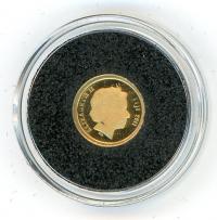 Image 2 for 2011 Fiji .05 Gram .999 One Dollar - Nero Caesar