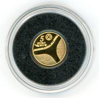 Image 2 for 2011 France 0.5 Gram .999 Gold 5 Euro - Place of Versailles