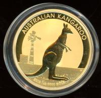 Image 1 for 2012 Australian One Tenth oz Kangaroo in Capsule