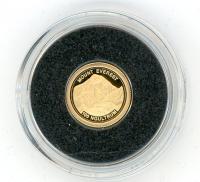 Image 1 for 2013 Bhutan 0.5 Gram .585 Gold 100 Ngultrum - Mount Everest 