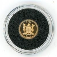 Image 2 for 2013 Fiji 0.5 Gram .585 Gold One dollar - Mutiny of HMS Bounty